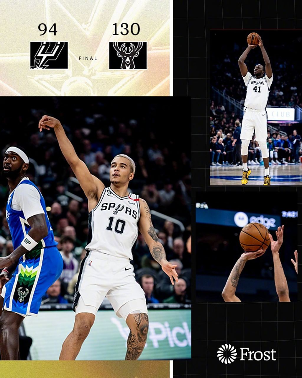 九游娱乐首页-雄鹿力克马刺，继续领先东部